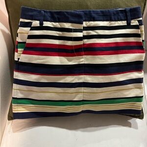 J. Crew Navy and White Striped Garment